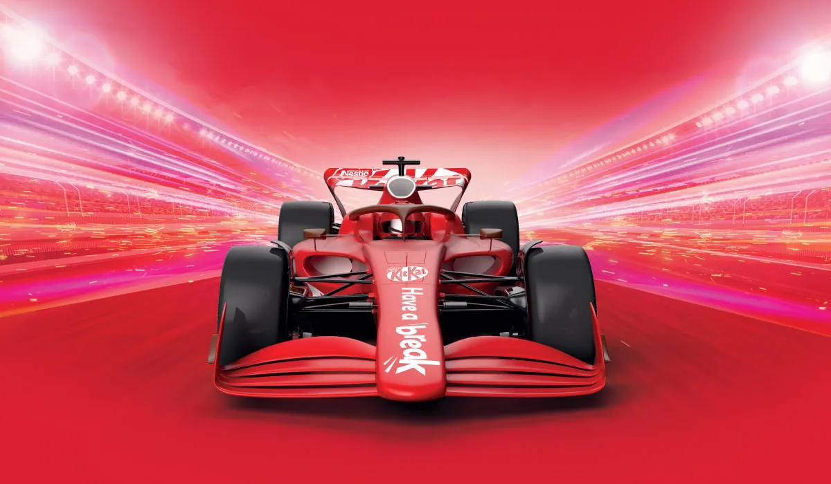 Car KitKat F1